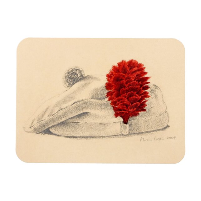 Íman Um hackle vermelho Black Watch 2004 (Horizontal)