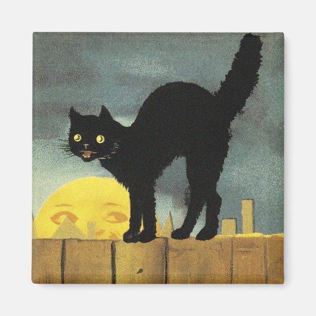 Íman Um Halloween Feliz (Frente)