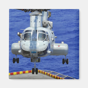 Íman Um helicóptero do cavaleiro do mar de CH-46E