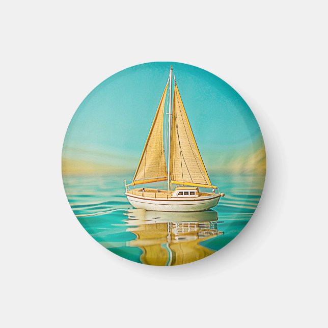 Íman Um ímã com a imagem (Frente)