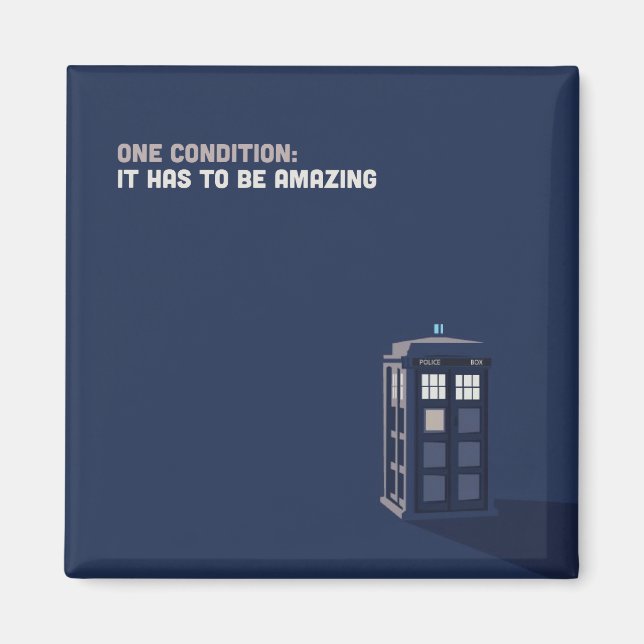 Íman Um ímã de condição (Frente)