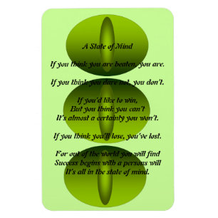 Íman Um ímã do poema do estado de ânimo