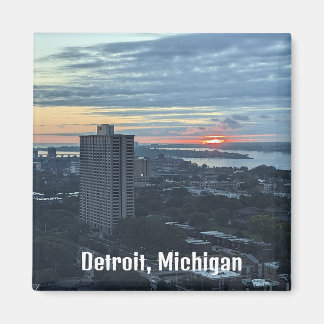 Íman Um imã que diz Detroit.