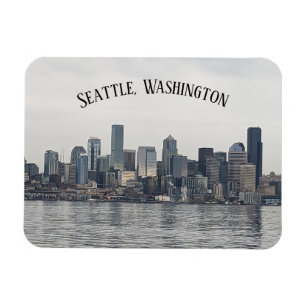 Íman Um imã que diz Seattle.