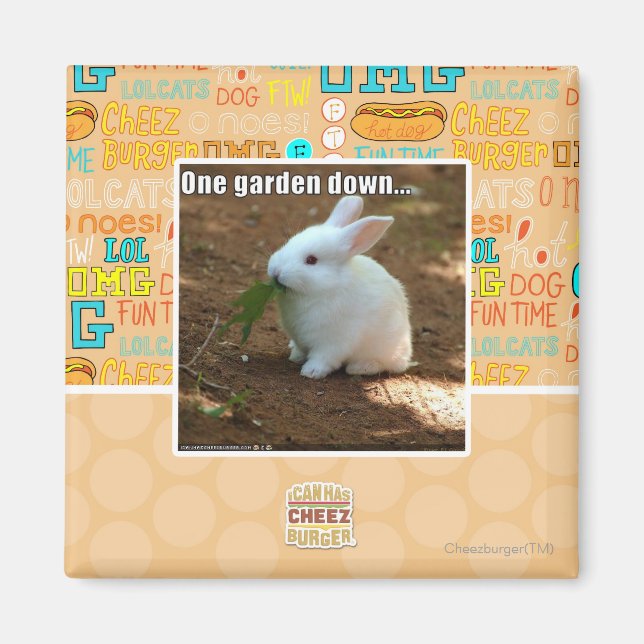 Íman Um Jardim para Baixo � (Frente)