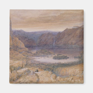 Íman Um lago mountain, Noruega, c.1827