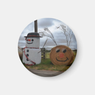 Íman Um Magneto de Natal para a fazenda