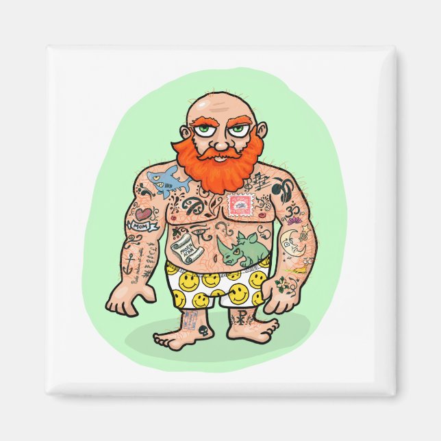 Íman Um Magneto Gentil (Frente)