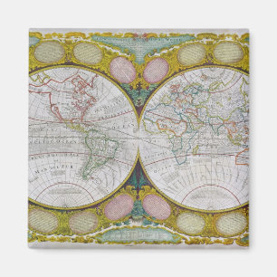 Íman Um mapa novo e correto do mundo, 1770-97