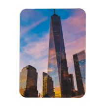 Um marco mundial de torre 1 World Trade Center Pla