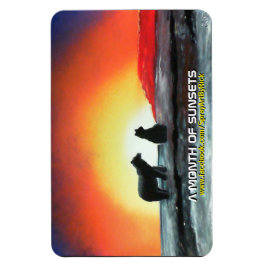 Íman Um mês de Pôrs do sol