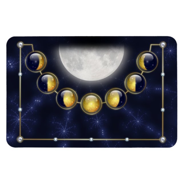 Íman Um mês na vida do ímã flexível da lua (Horizontal)
