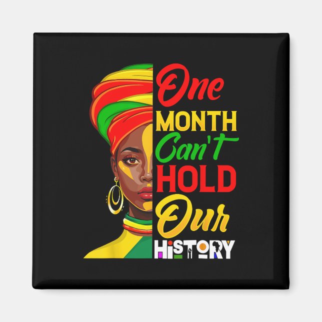 Íman Um Mês Não Consegue Manter Nossa História Negra (Frente)