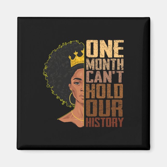 Íman Um Mês Não Pode Segurar Nossa História Melanina Af (Frente)