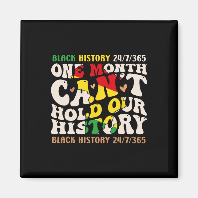 Íman Um Mês Não Pode Segurar Nossa História Mês da Hist (Frente)