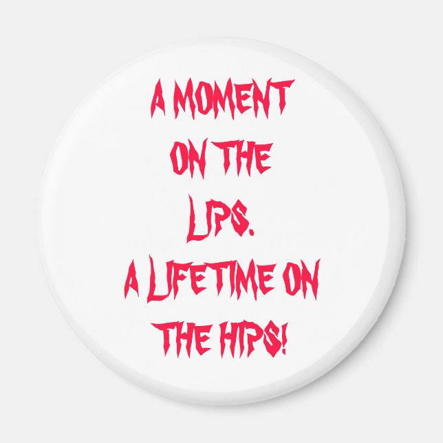 Íman Um momento nos lábios (Frente)