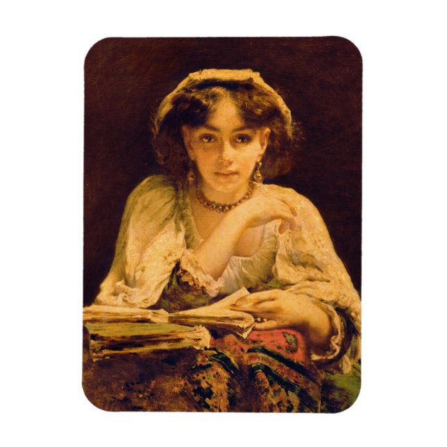 Íman Um Momento Pensivo (Vertical)