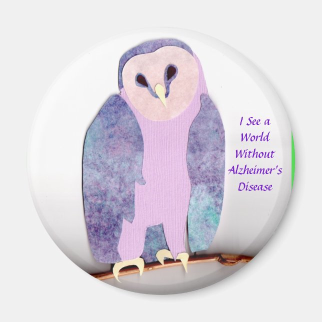 Íman Um mundo sem Alzheimer (Frente)