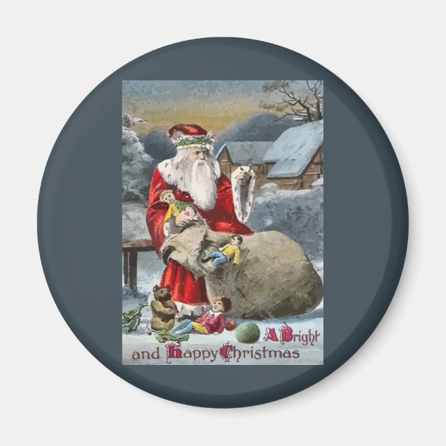 Íman Um Natal Brilhante e feliz (Frente)