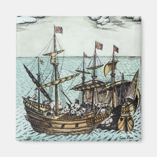 Íman Um navio de tesouro espanhol