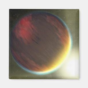 Íman Um nebuloso Jupiter-como o planeta que orbita