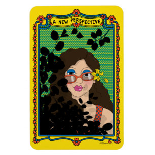 Íman Um novo ímã do frigorífico Perspective_B_4x6