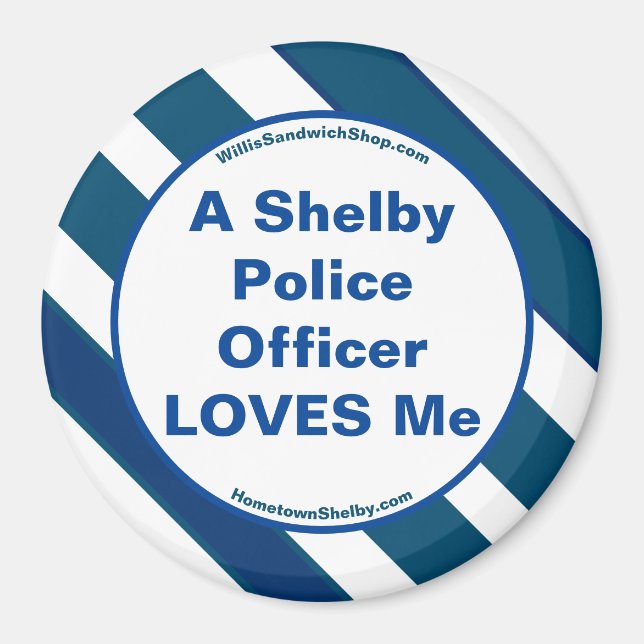 Íman Um Oficial da Polícia de Shelby me ama (Frente)