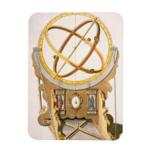 Íman Um Orrery projetado por Tycho Brahe (1546-1601) de