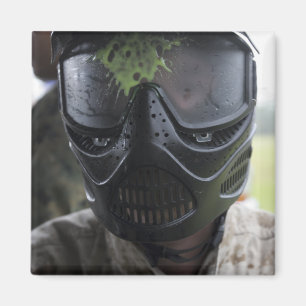 Íman Um paintball redondo
