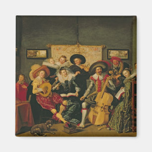 Íman Um partido musical, c.1625