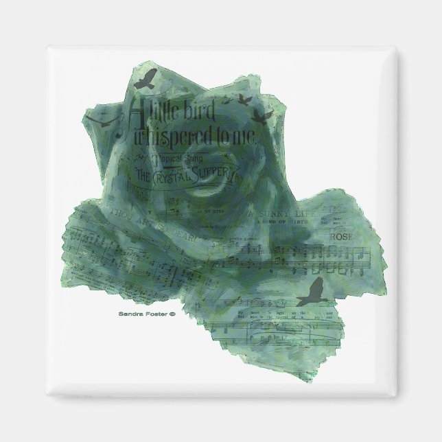 Íman Um Pássaro Me Disse Rosa (Frente)