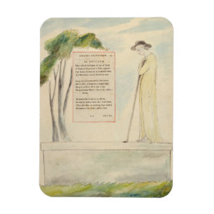 Íman Um pastor que lê o epitáfio, da elegia escrita