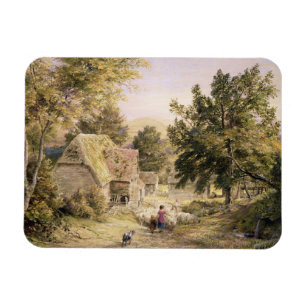 Íman Um pátio perto dos príncipes Risborough, 1845/6