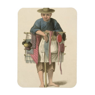 Íman Um Pedlar, chapeia 17 "do traje de China", en
