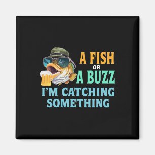 Íman Um peixe ou um zumbido, estou pegando algo pescand