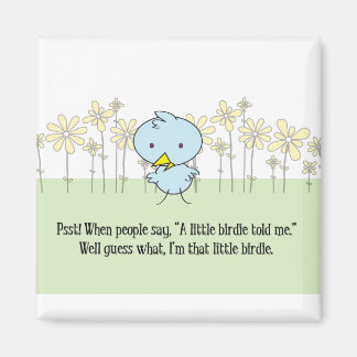 Íman Um Pequeno Birdie Me Disse Magneta