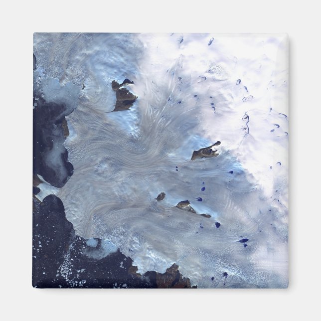 Íman Um pequeno campo de geleiras rodeia Baffin Bay (Frente)