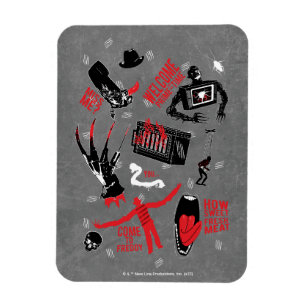 Íman Um pesadelo na Elm Street Freddy Krueger Talk