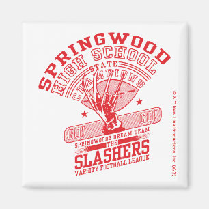 Íman Um pesadelo na Elm Street   Madeira Springwood Alt