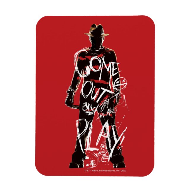 Íman Um pesadelo na Elm Street | Sair e Brincar (Vertical)