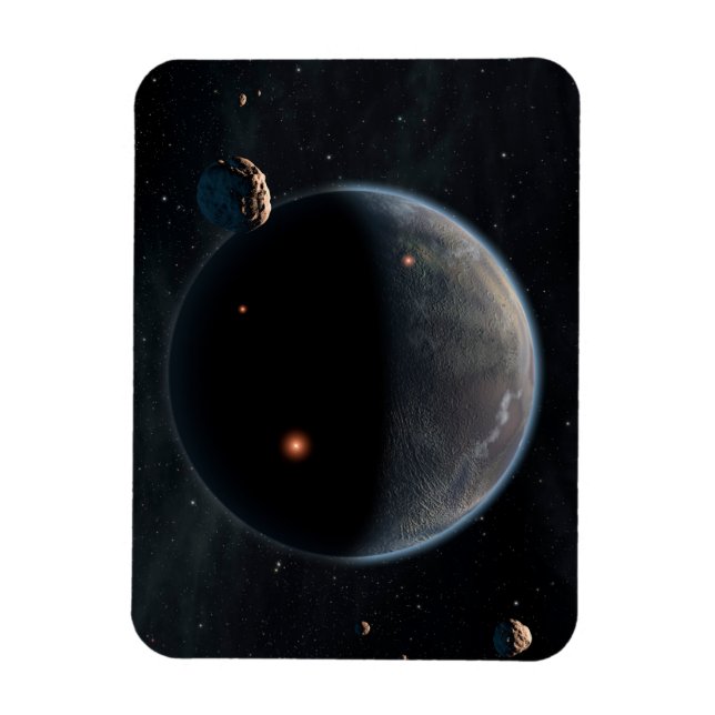 Íman Um Planeta Semelhante À Terra Rico Em Carbono E Se (Vertical)