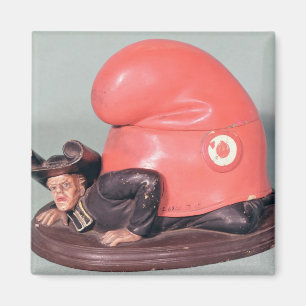 Íman Um pote de tinta ou de cigarro