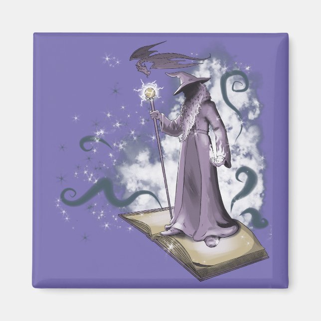 Íman Um Pouco de Magia de Feiticeiro (Frente)
