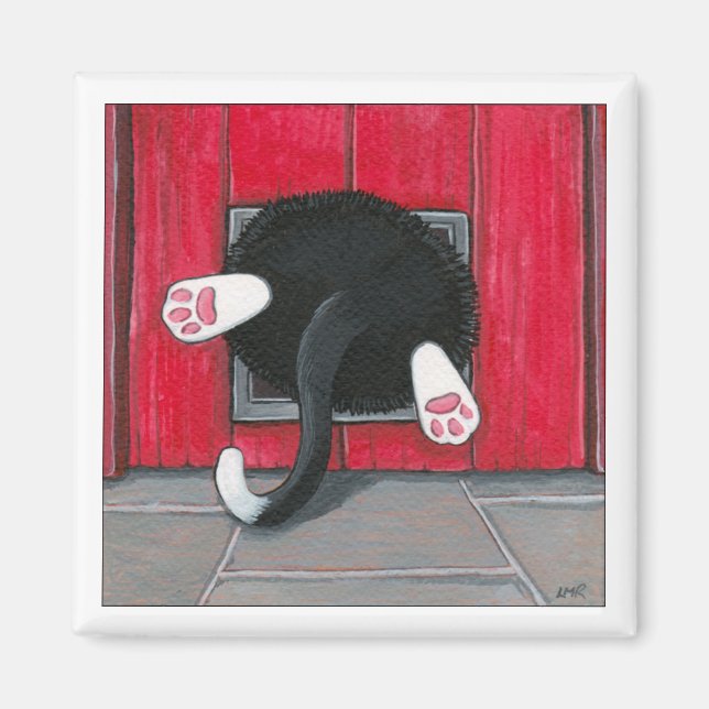 Íman Um Pouco De Um Magneto De Gato De Aperfeiçoamento (Frente)