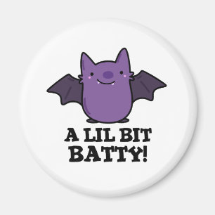 Íman Um Pouco Engraçado Bebê Bat Pun