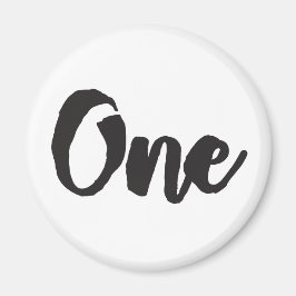 Íman Um primeiro aniversario de arte Primeiro Aniversár