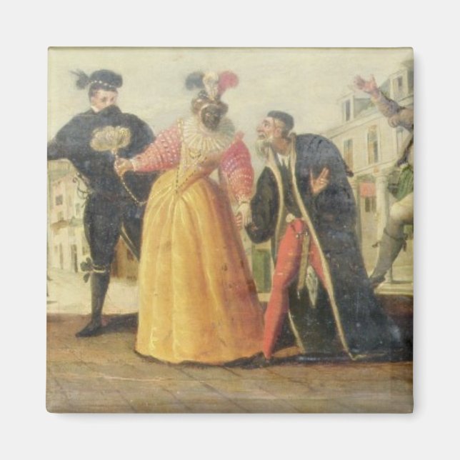 Íman Um problema de arte da Dell em Commedia antes de u (Frente)