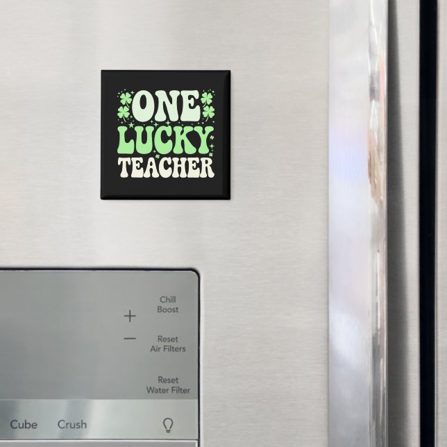 Íman Um Professor Sortudo Groovy Professor Retro St Pat (In Situ (Fridge))