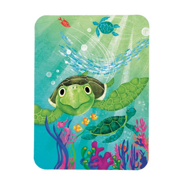 Íman Um Resgate de Tartaruga Marítima (Vertical)