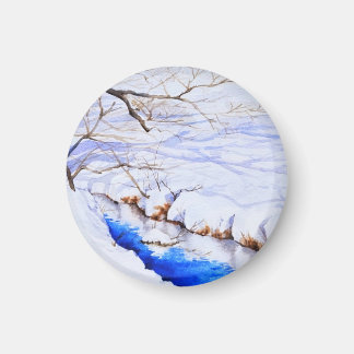 Íman Um riacho de neve